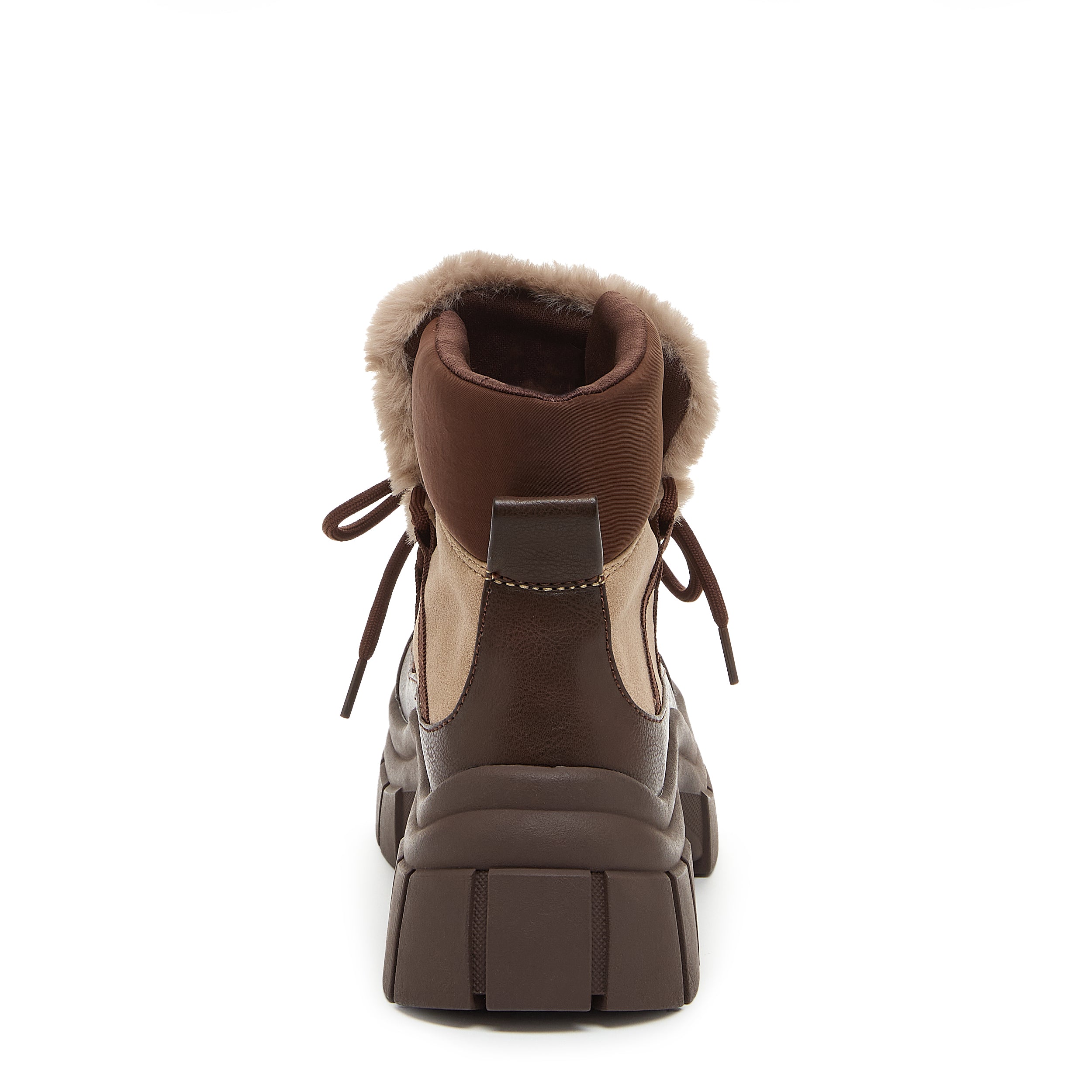 Women's casual brown platform bootie, easy everyday wear – Rocket Dog Tiger