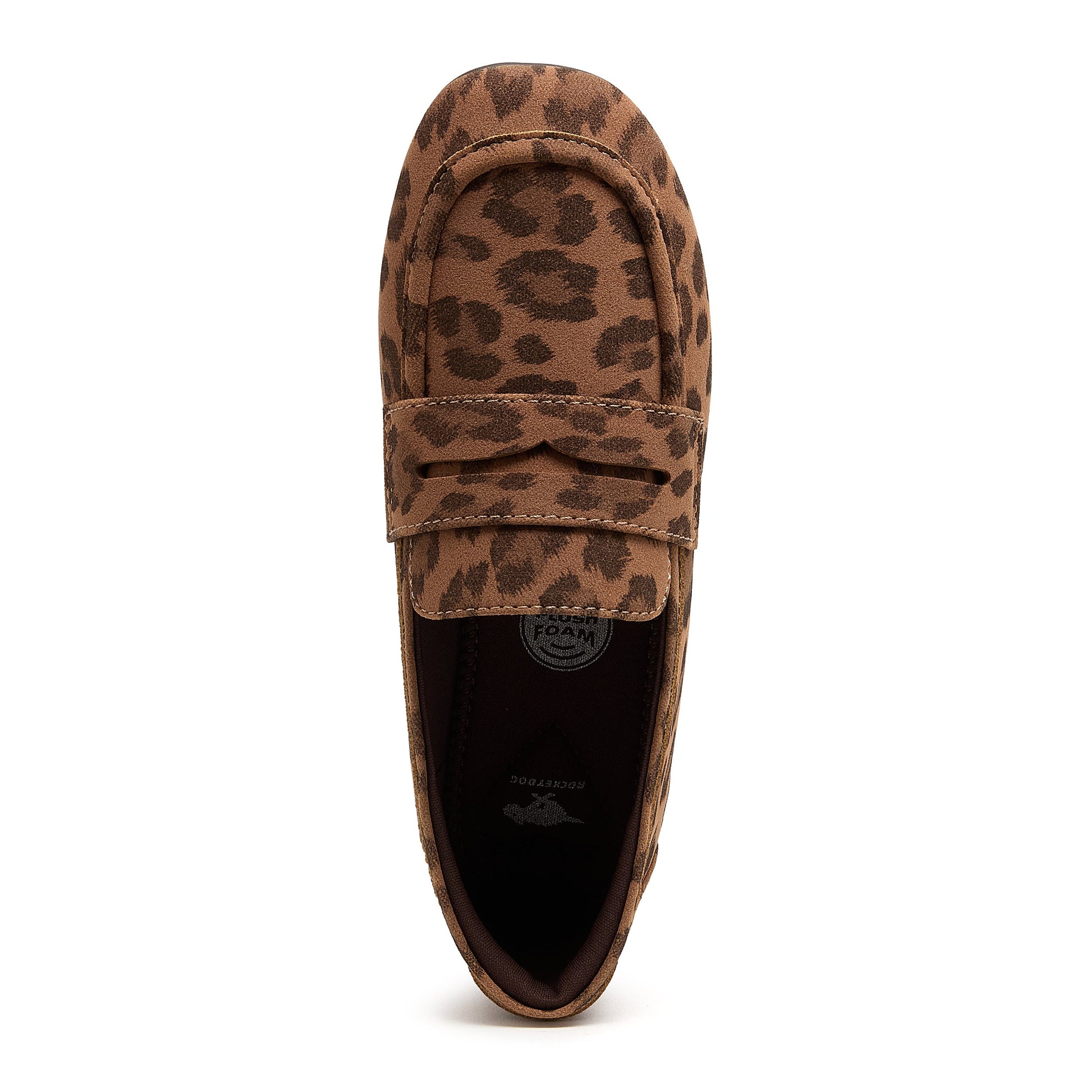 Rocket Dog Women's Trixie Tan Leopard Loafer