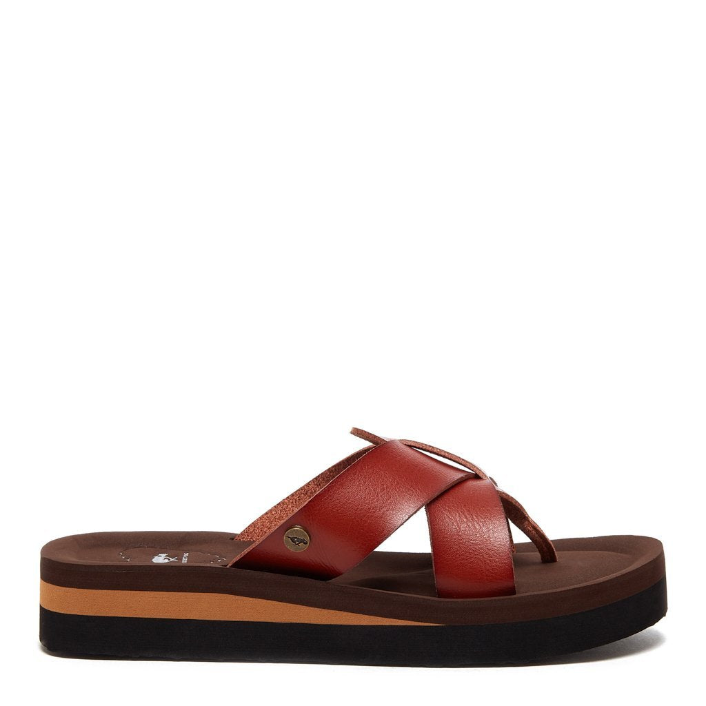 Rocket Dog Wilmer brown flip flop, women's casual shoe