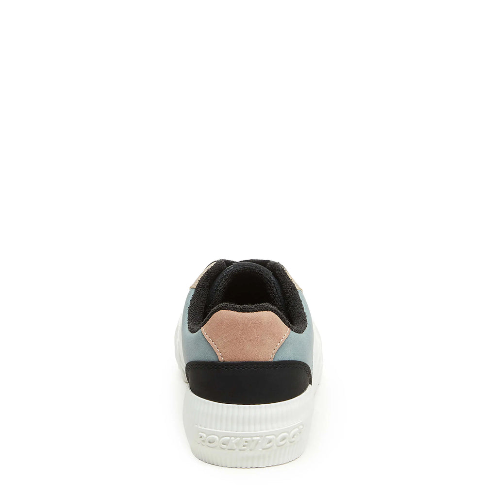 Rocket Dog Cheery women's color block sneaker, playful slip-on