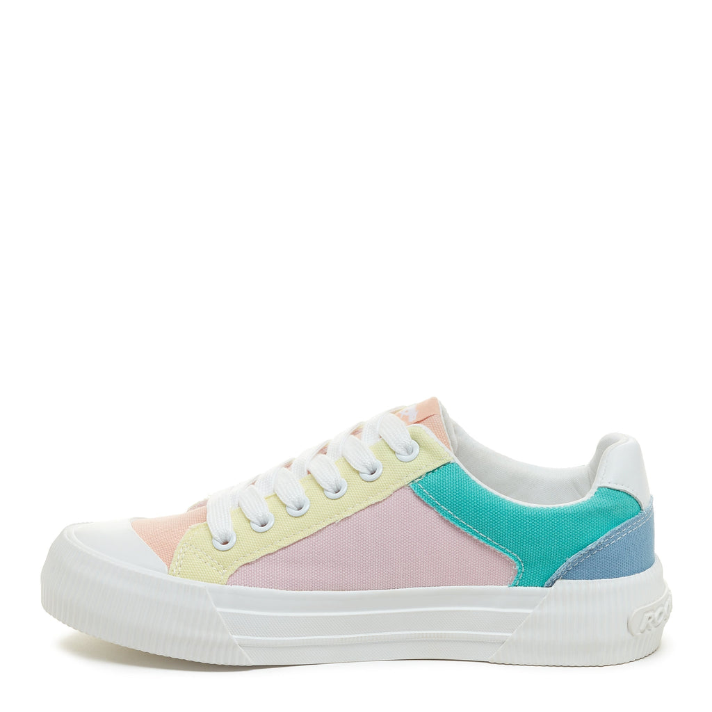 Women's playful color block sneaker, easy everyday wear – Rocket Dog Cheery
