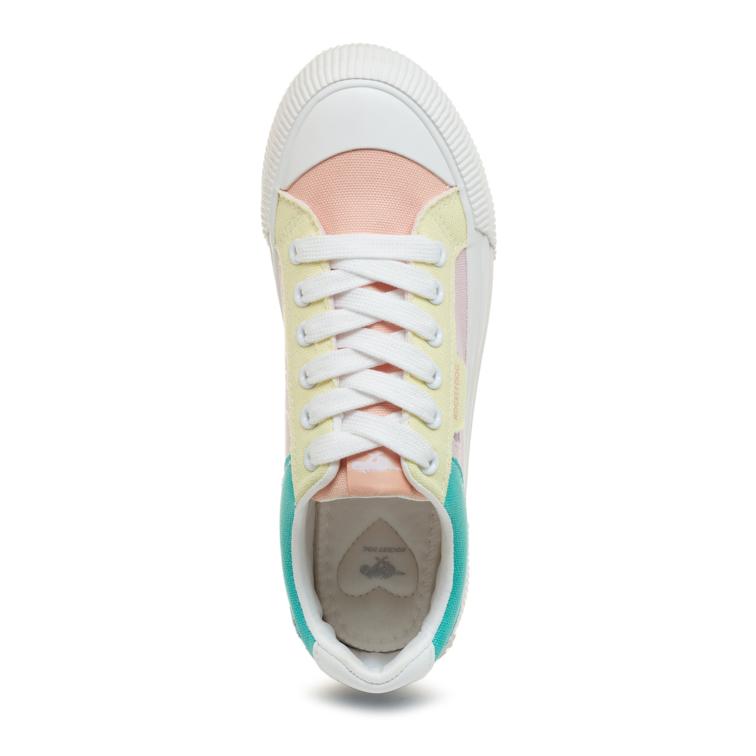 Rocket Dog Cheery color block sneaker, playful women's footwear