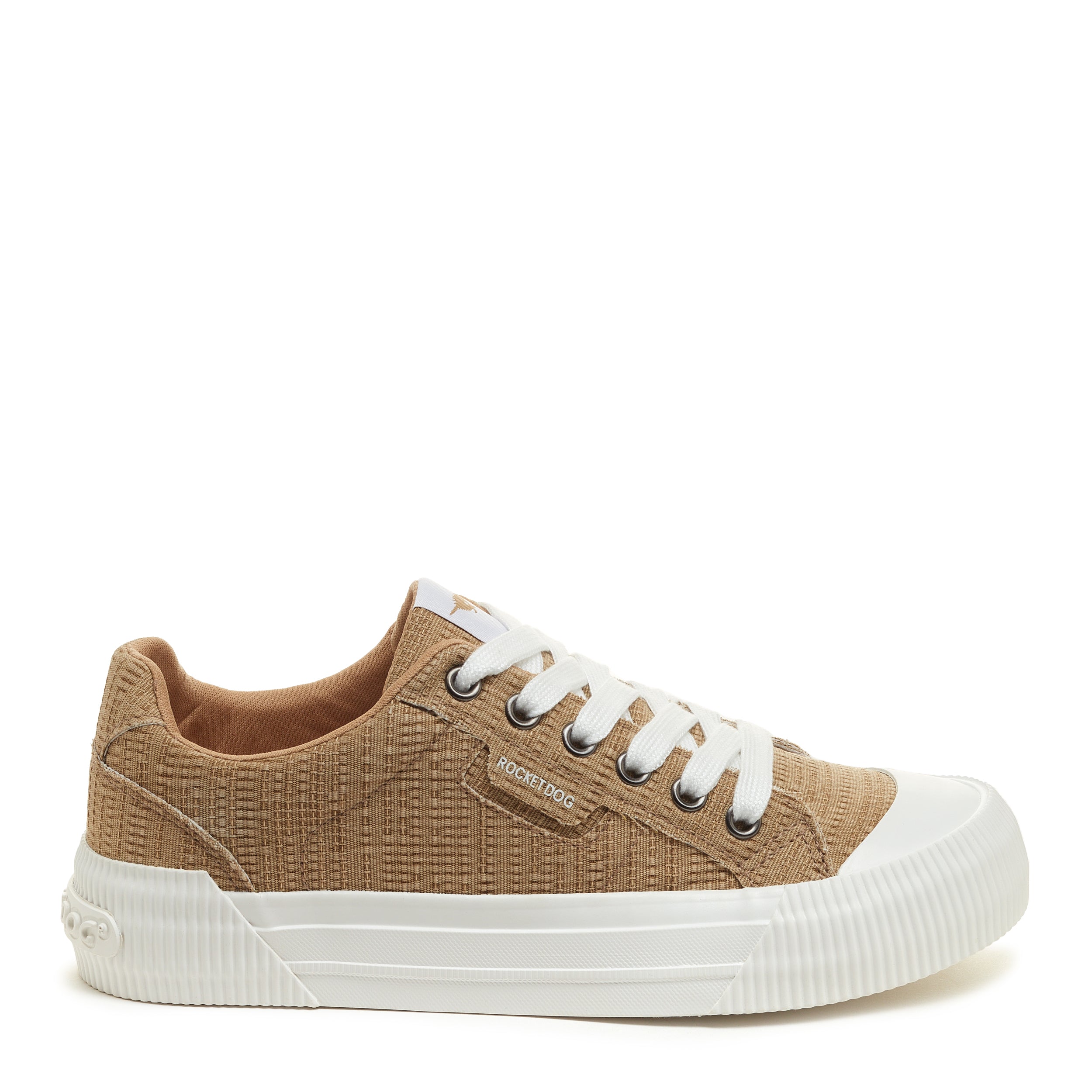 Rocket Dog Cheery tan sneaker, women's playful shoe