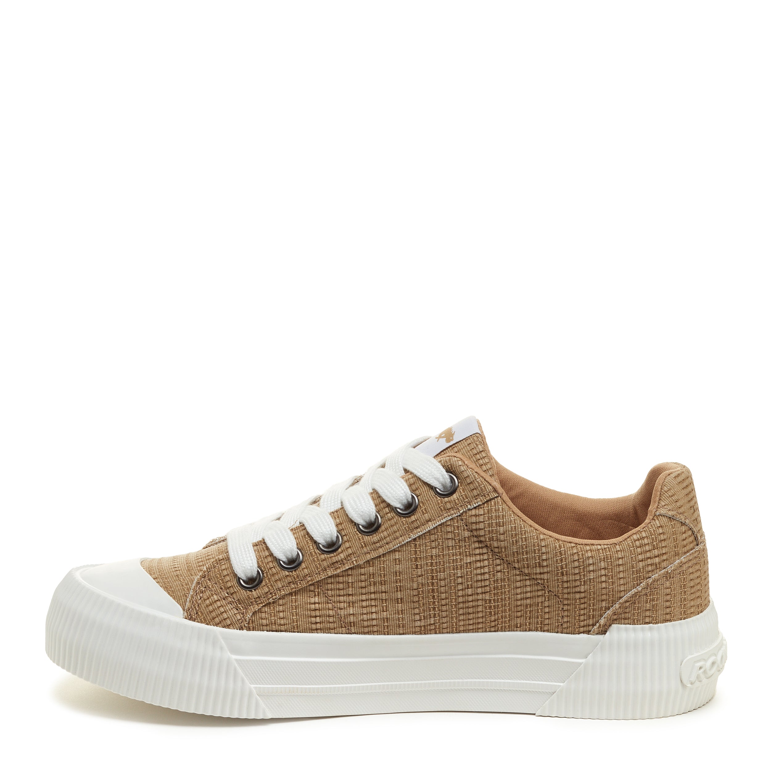 Rocket Dog Cheery women's tan sneaker, playful slip-on