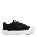 Rocket Dog Cheery black sneaker, women's playful shoe
