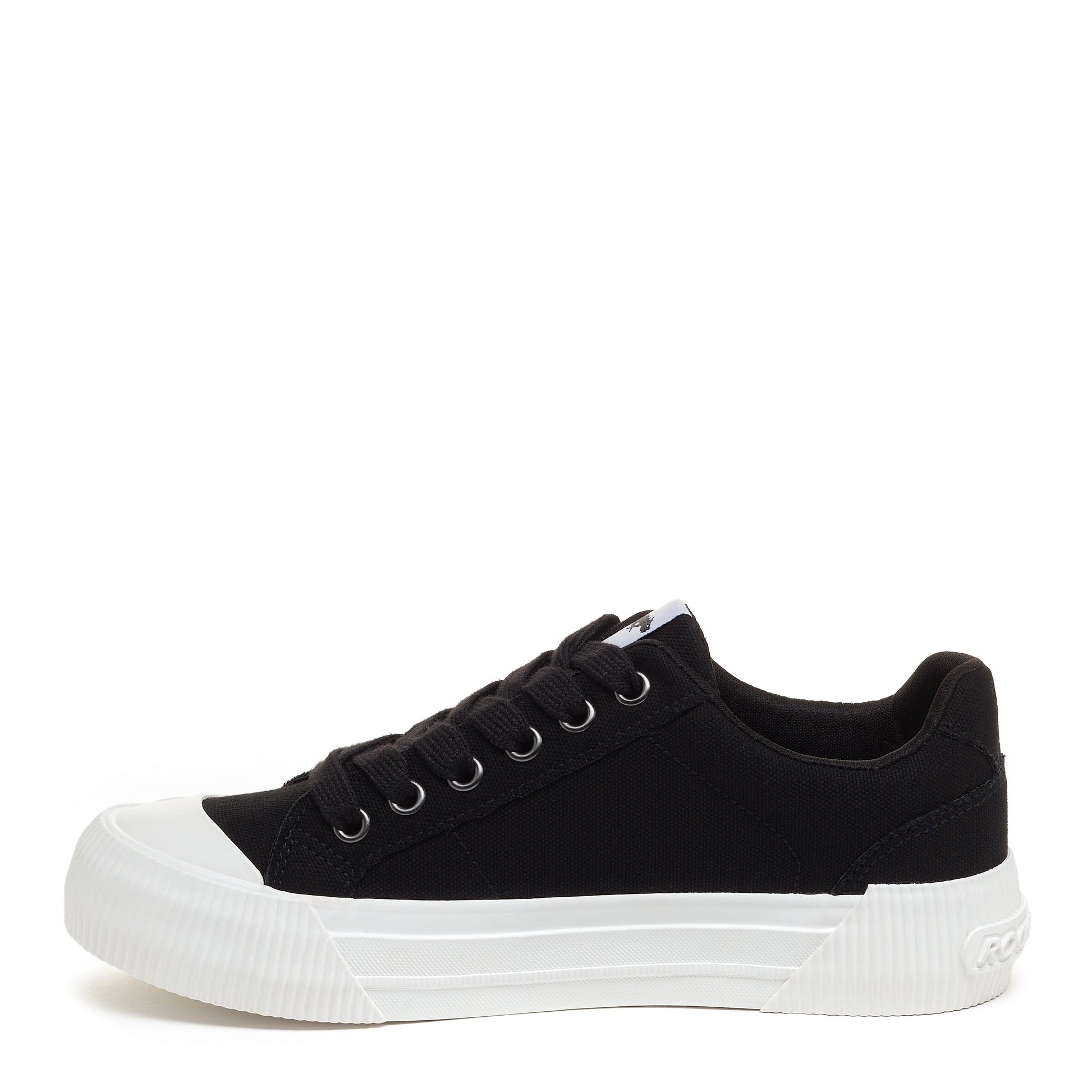 Cheery Black Sneakers: Classic Coolness by Rocket Dog