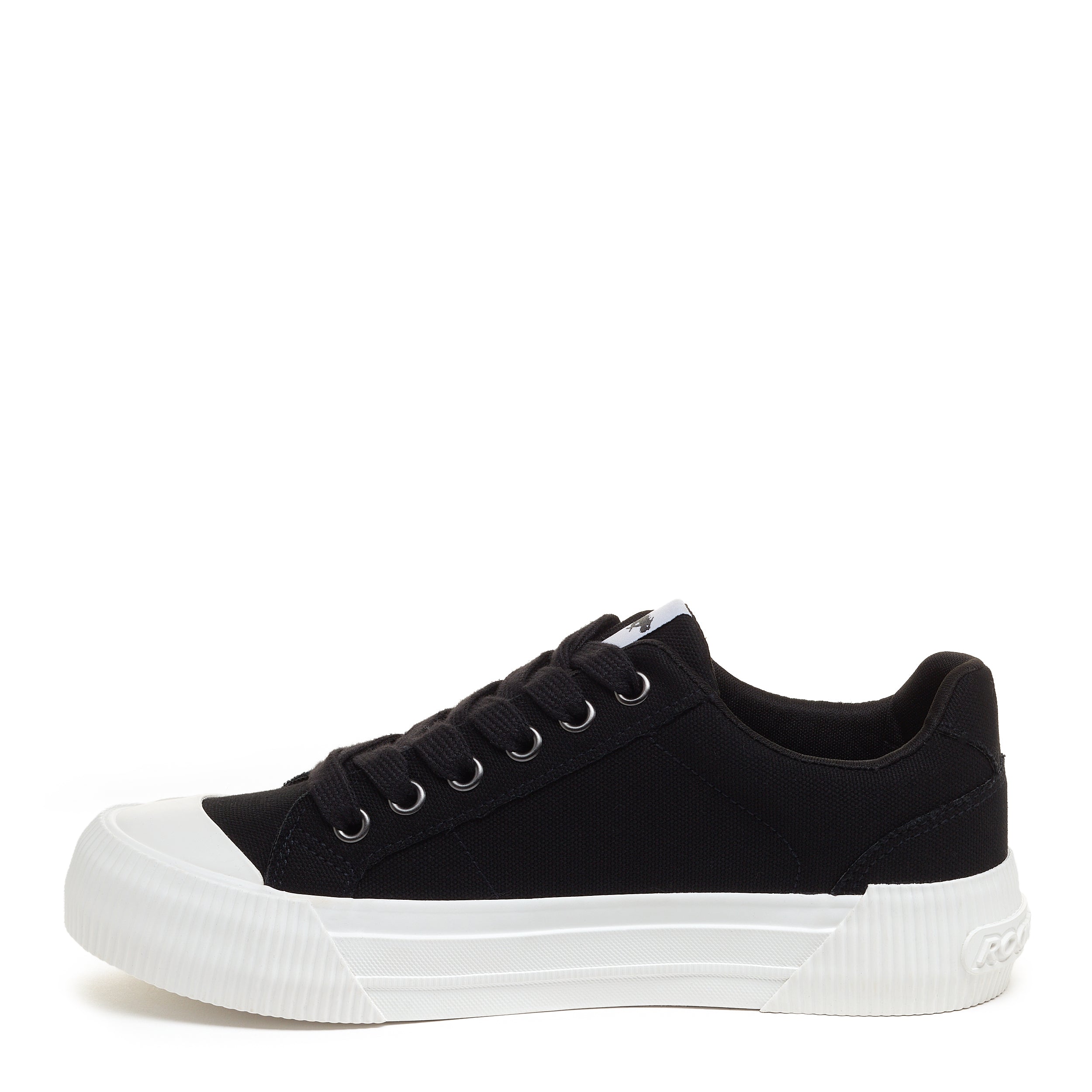 Women's playful black sneaker, easy everyday wear – Rocket Dog Cheery