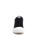 Black women's sneaker with Rocket Dog comfort, playful style