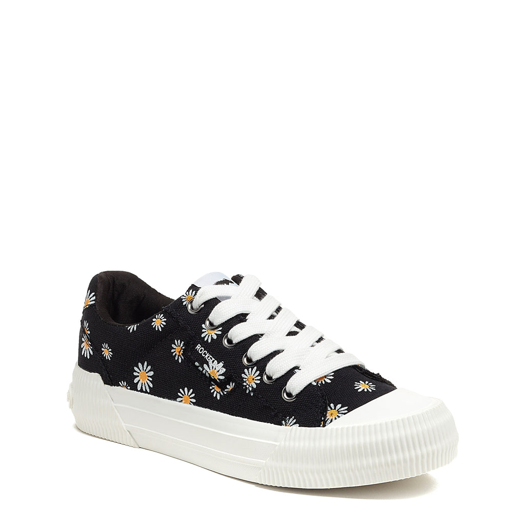 Women's daisy print sneaker, playful and comfortable – Rocket Dog Cheery