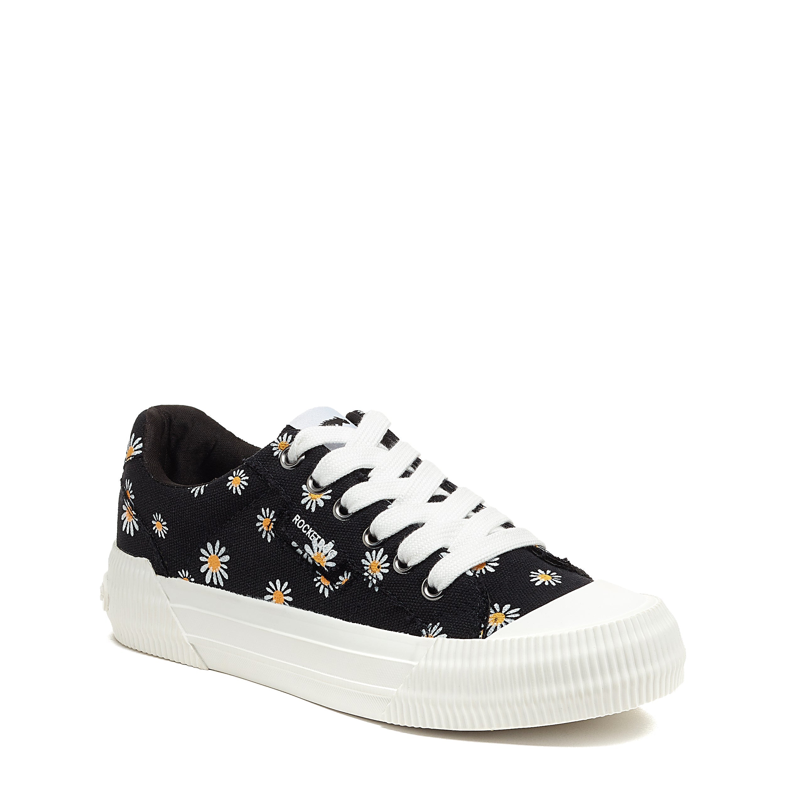 Women's daisy print sneaker, playful and comfortable – Rocket Dog Cheery