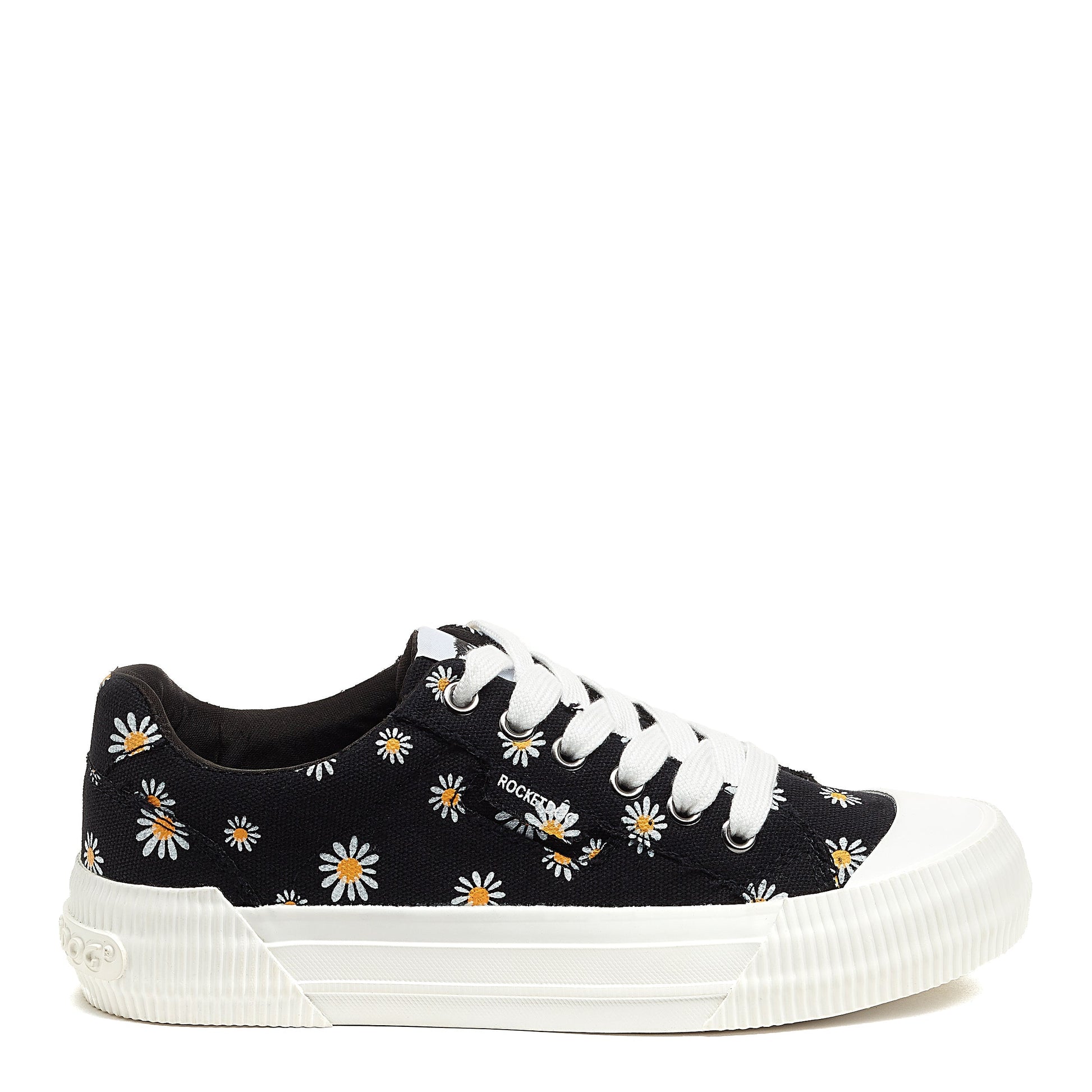 Rocket Dog Women's Cheery Daisy Print Black Sneaker – Rocket Dog®