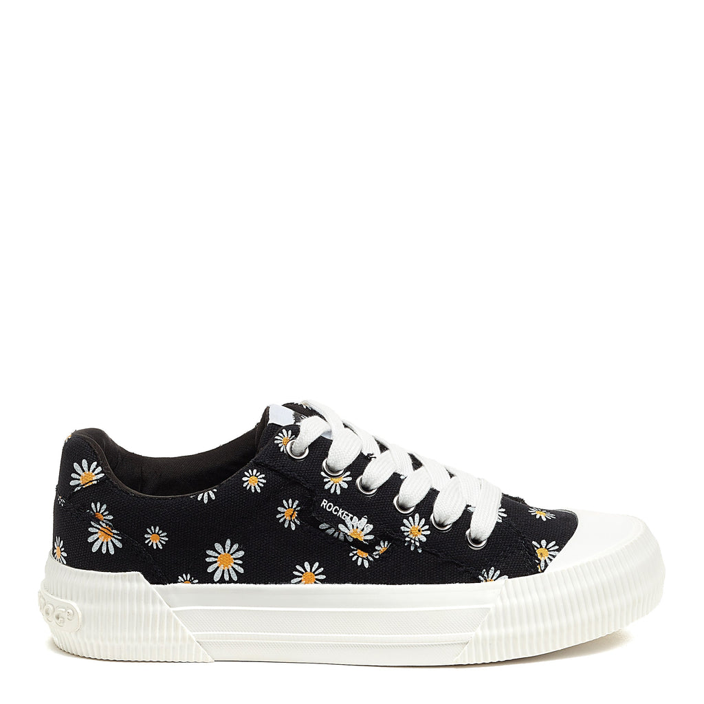 Rocket Dog Cheery daisy print sneaker, women's playful shoe