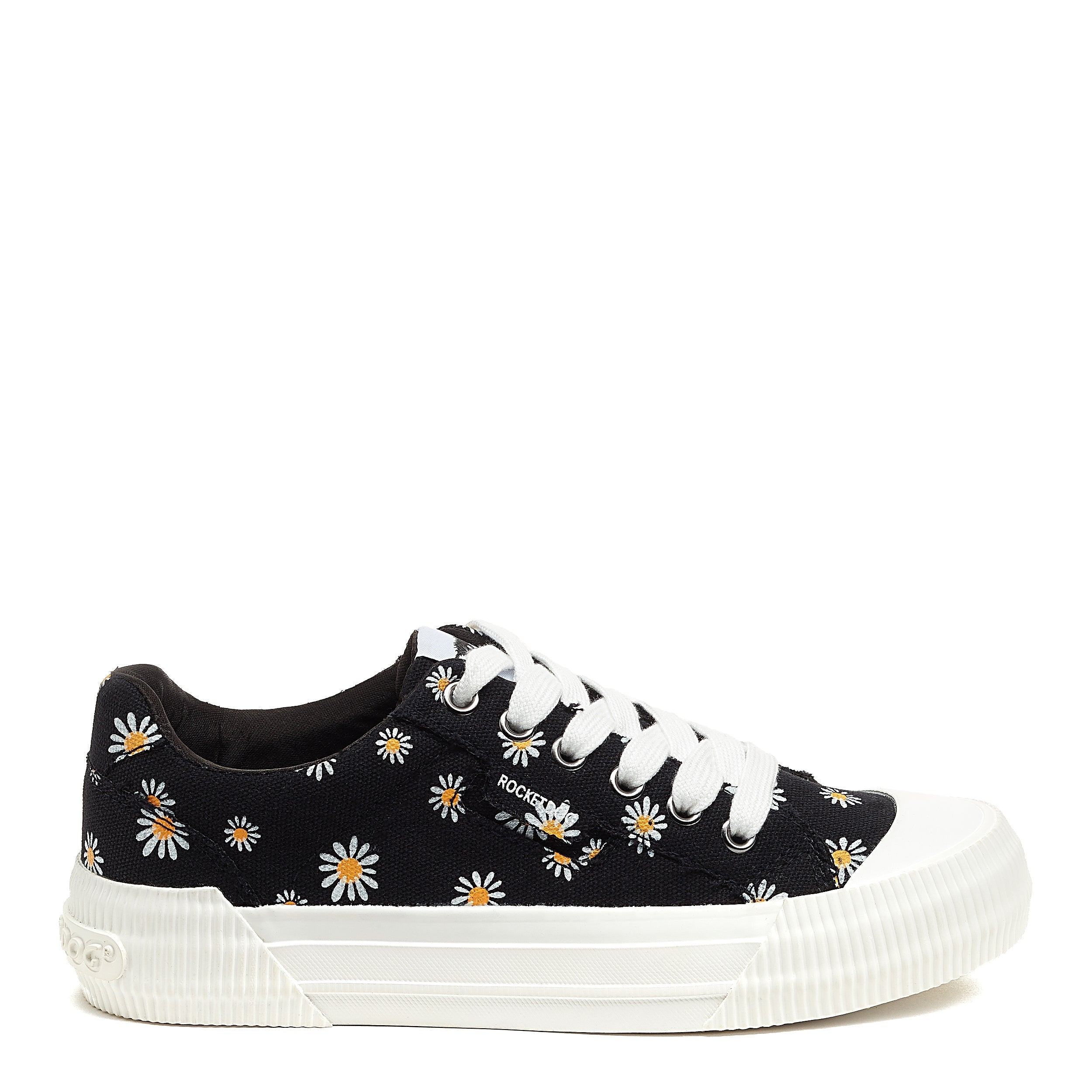 Rocket Dog Cheery daisy print sneaker, women's playful shoe