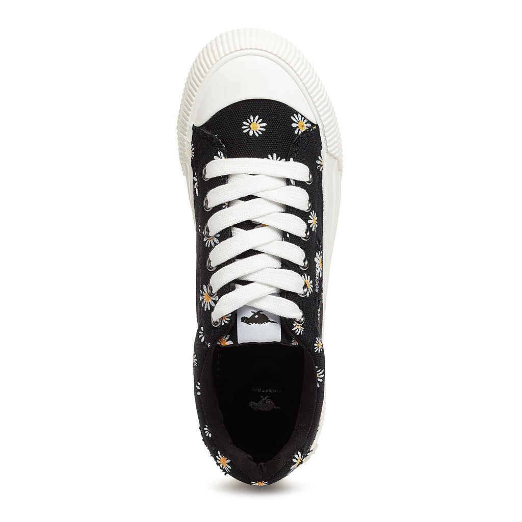 Daisy print women's sneaker with Rocket Dog comfort, playful style