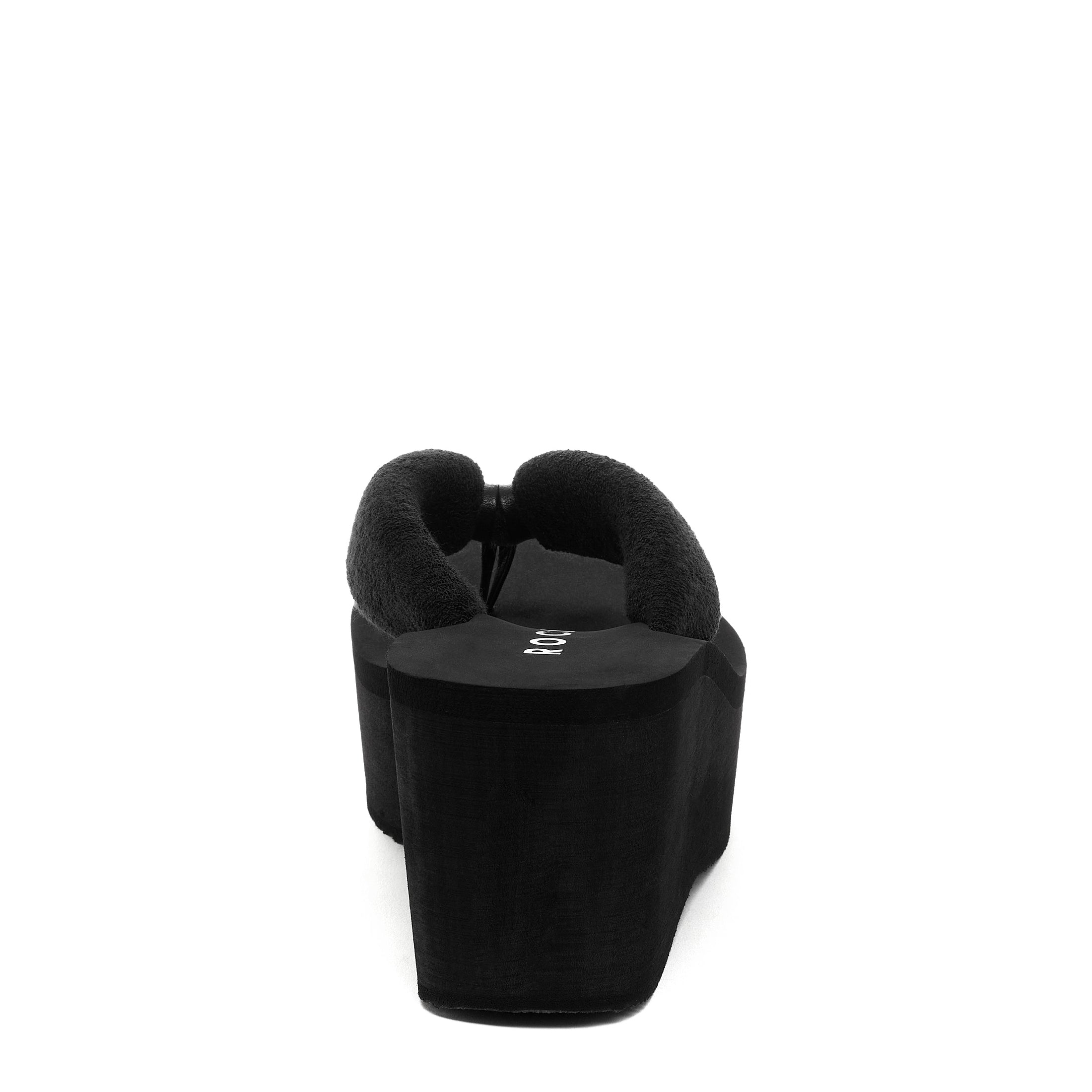 Crushpuff Black Platform Flip Flop Rocket Dog®