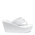 Rocket Dog Diver white flip flop, women's casual shoe