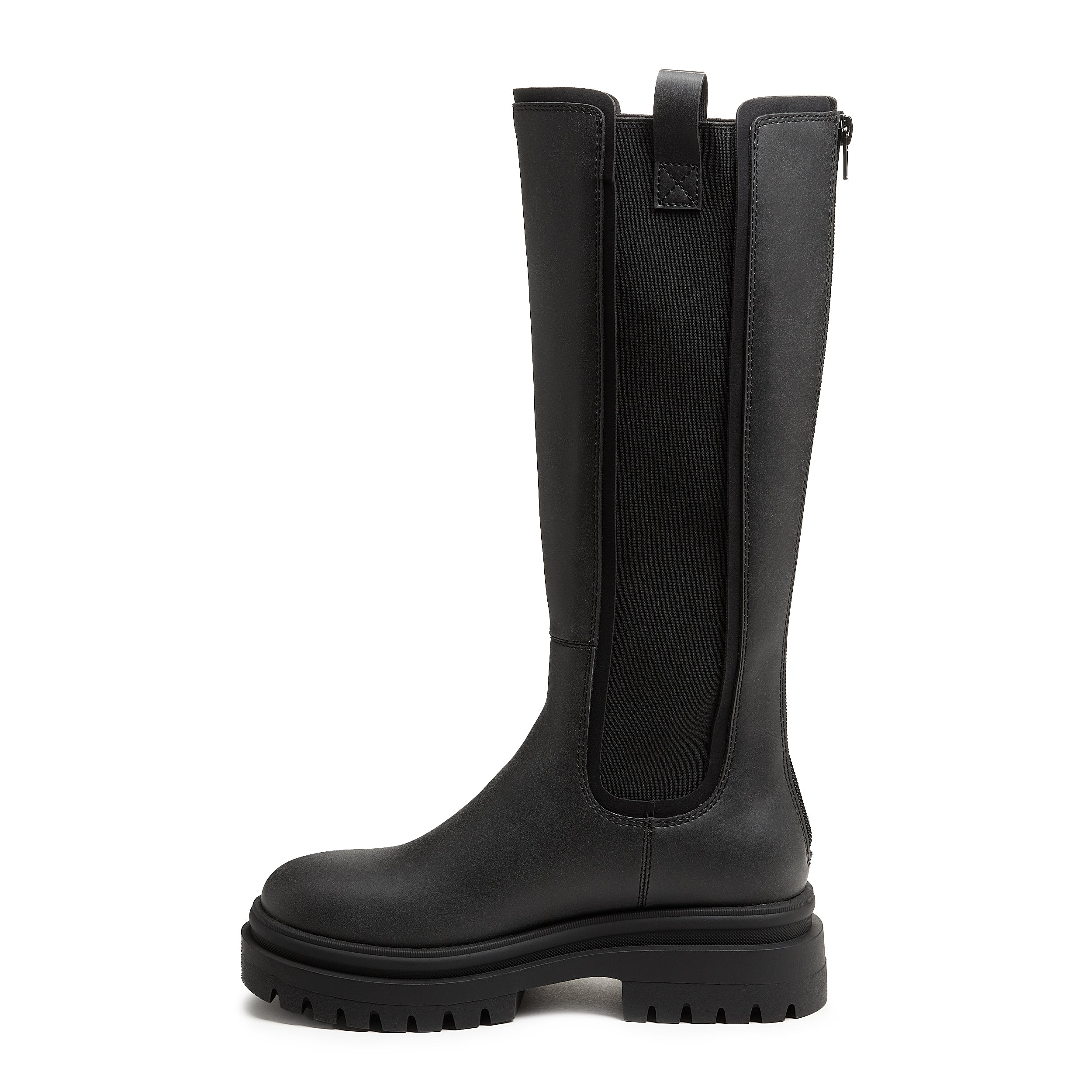 Black boot with cushioned footbed, women's everyday style – Rocket Dog Drea