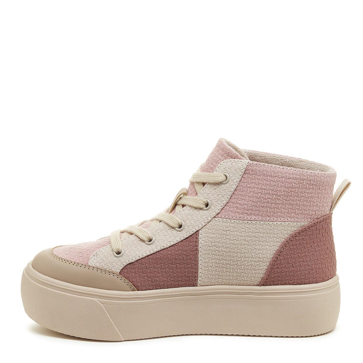 Rocket Dog® Women's Flair Pink Patchwork Platform Sneaker