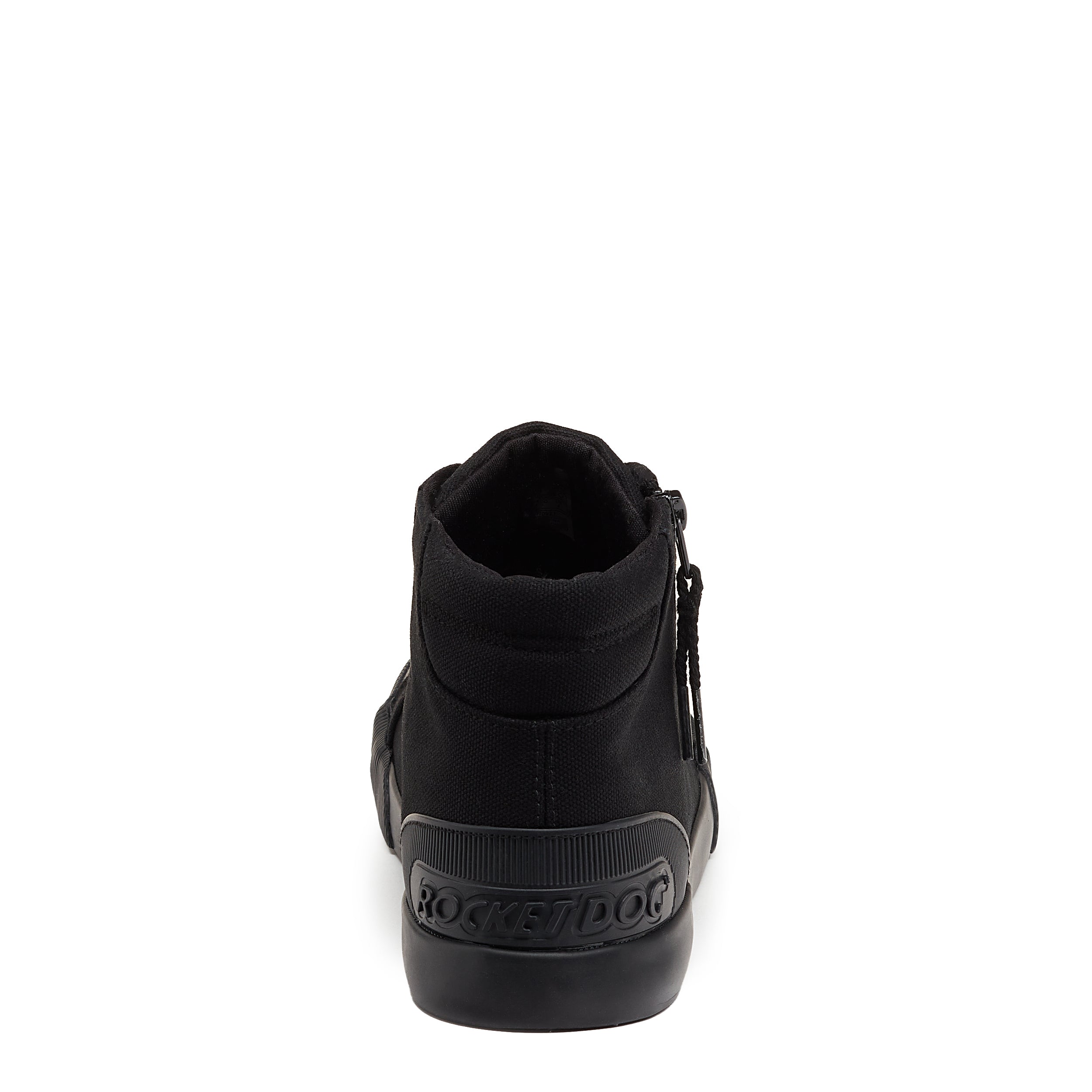 Rocket Dog Jazzin women's black sneaker, playful slip-on