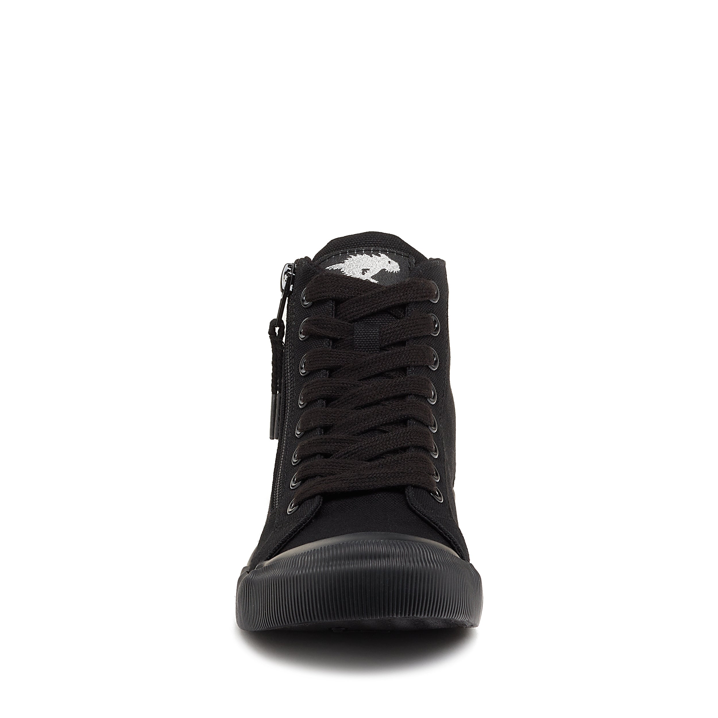 Black women's sneaker with Rocket Dog comfort, playful style