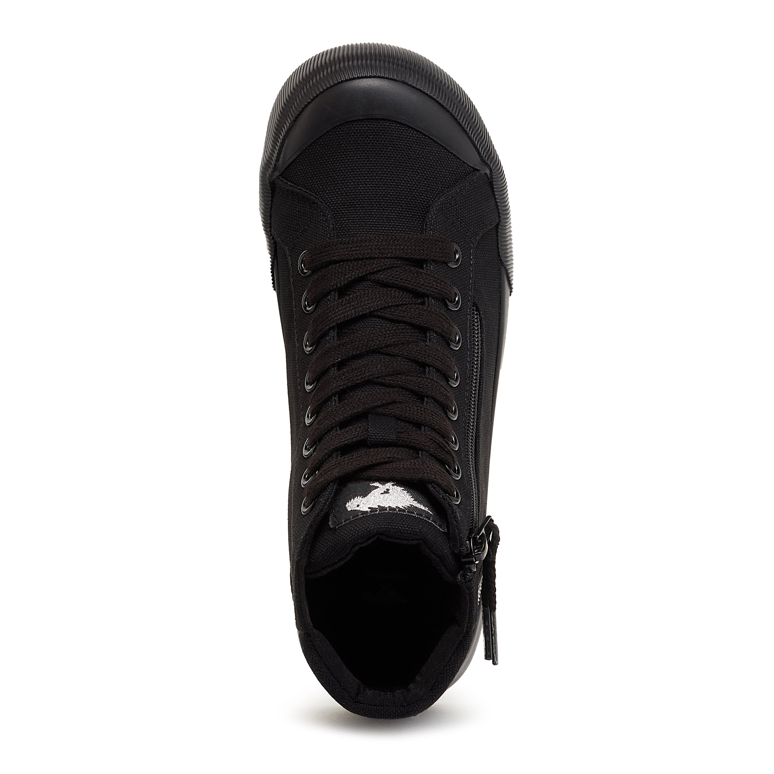 Rocket Dog Jazzin black sneaker, playful women's footwear