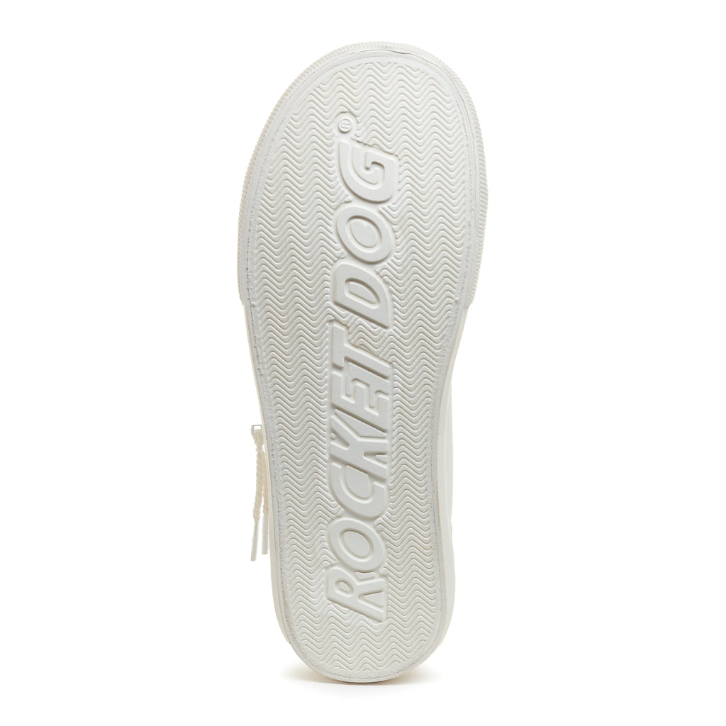 Rocket Dog Jazzin white sneaker, playful women's footwear