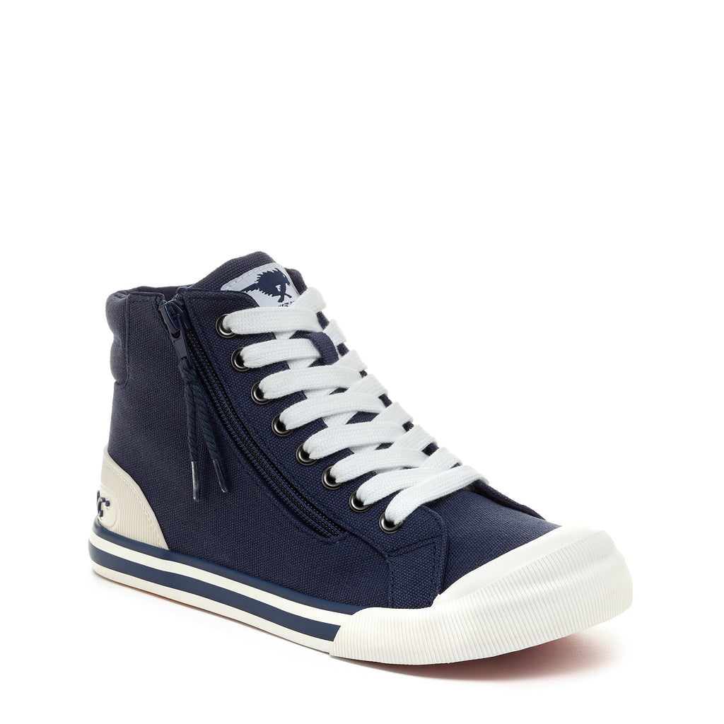 Women's navy sneaker, playful and comfortable – Rocket Dog Jazzin