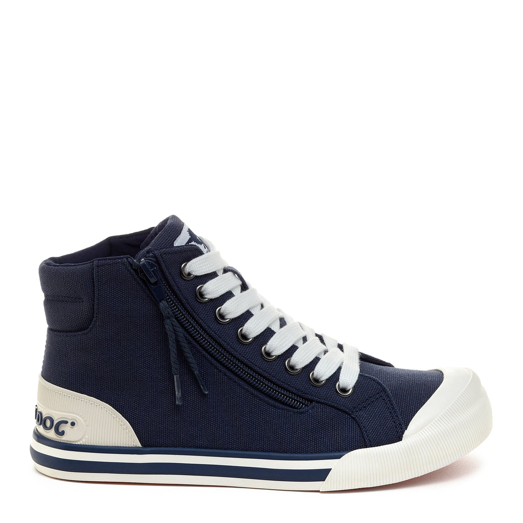 Rocket Dog Jazzin navy sneaker, women's playful shoe