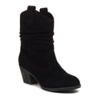 Black western boot with cushioned footbed, women's everyday style – Rocket Dog Sheriff