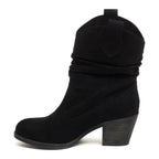Women's everyday black western boot, easy wear – Rocket Dog Sheriff