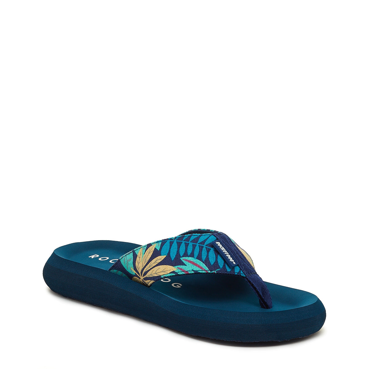 Spotlight Navy Palm Flip Flop Rocket Dog®