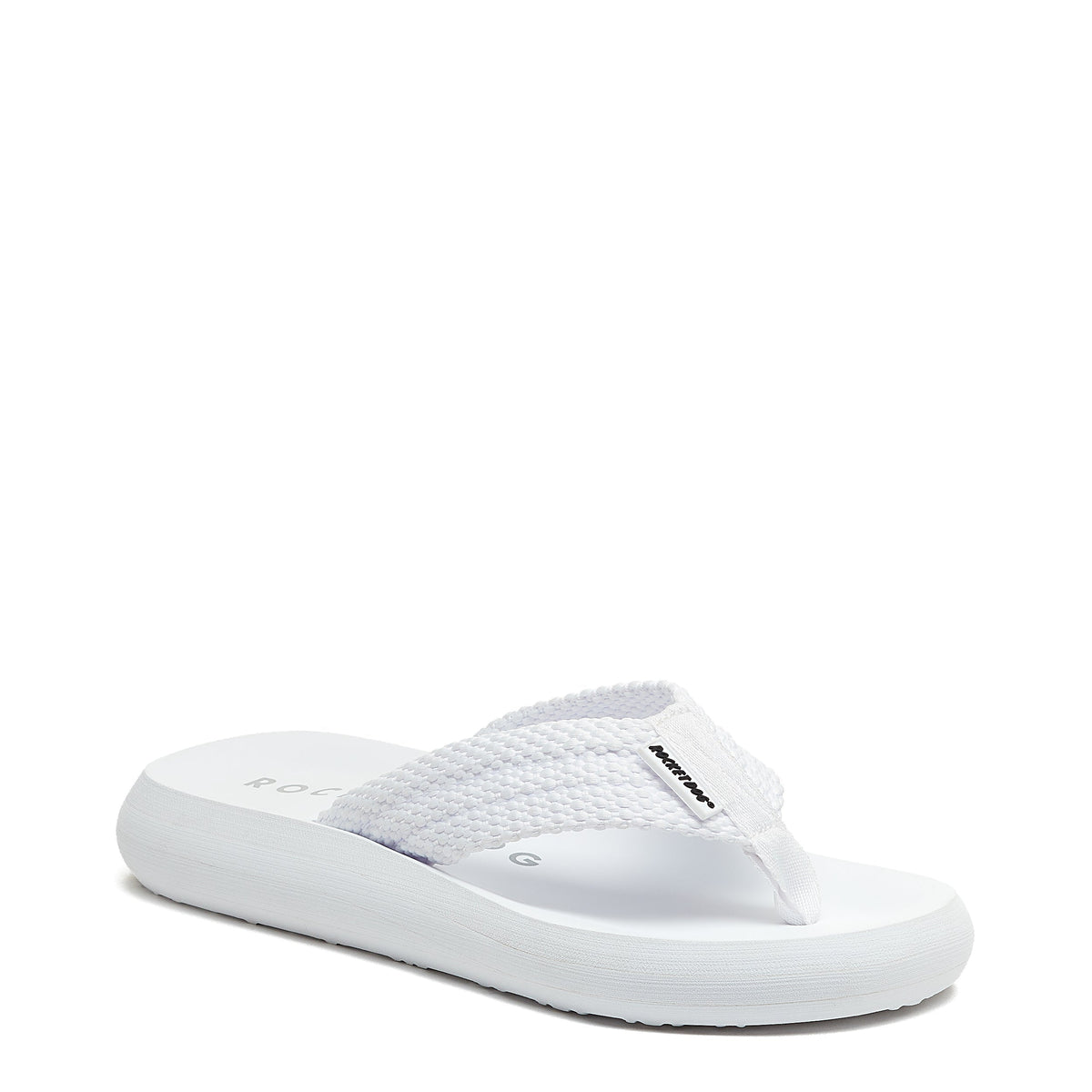 Sunset White Webbing Flip Flop | White EVA Footbed | comfortable women's flip flop