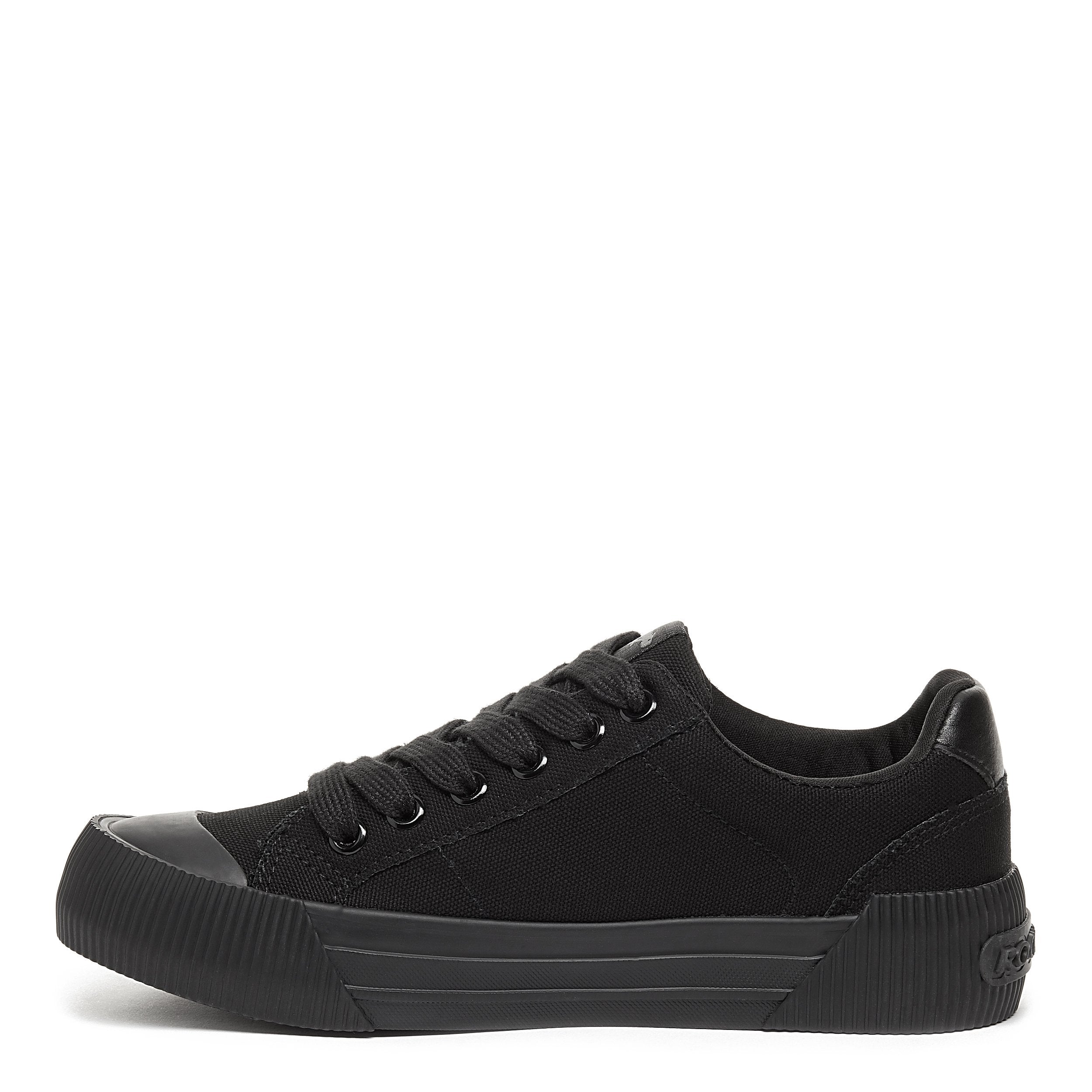 Women's playful black sneaker, easy everyday wear – Rocket Dog Cheery