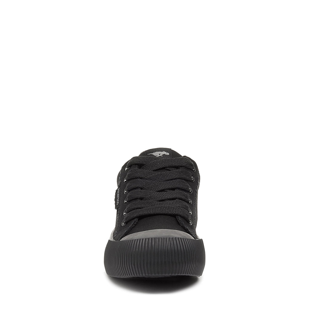 Black women's sneaker with Rocket Dog comfort, playful style