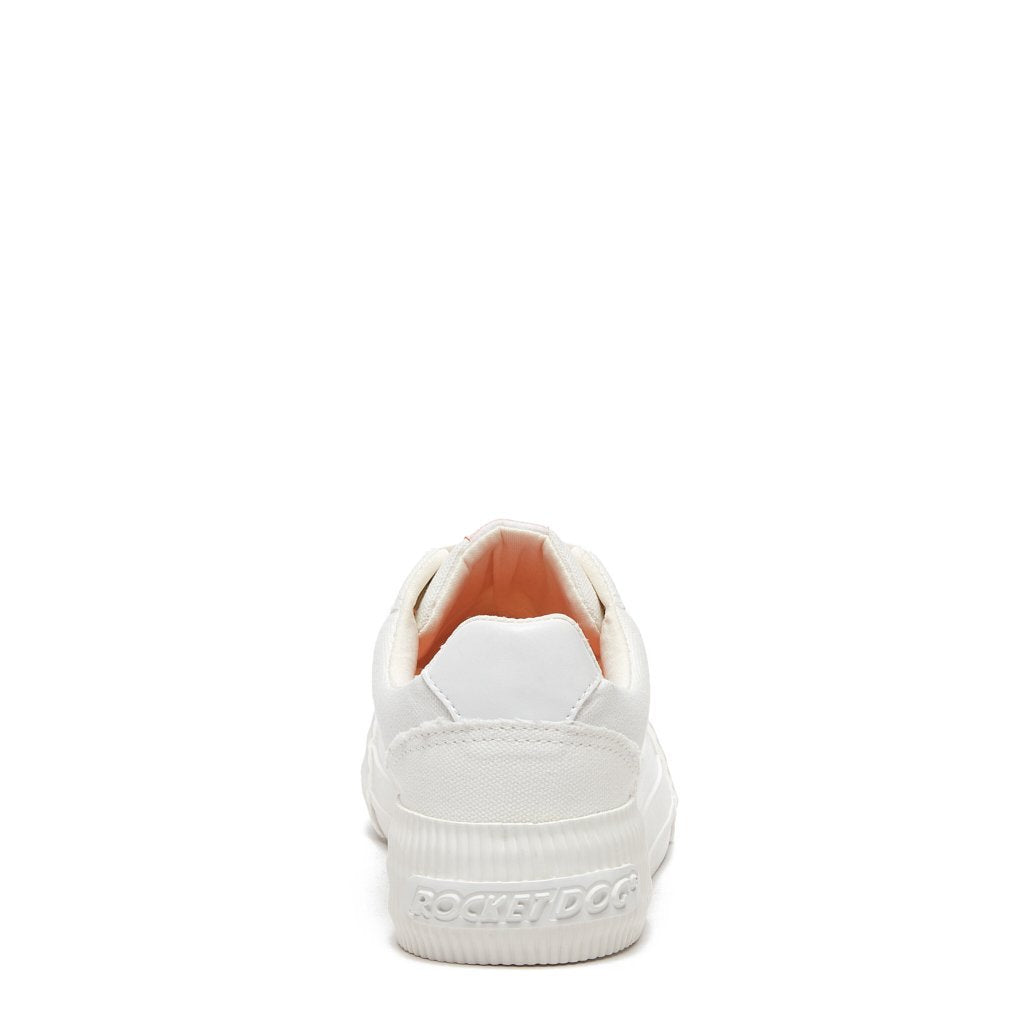 Rocket Dog Cheery women's white sneaker, playful slip-on