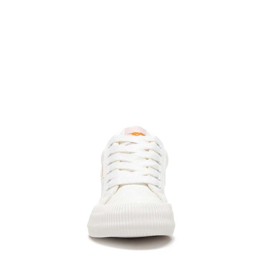 Cheery White Canvas Sneaker