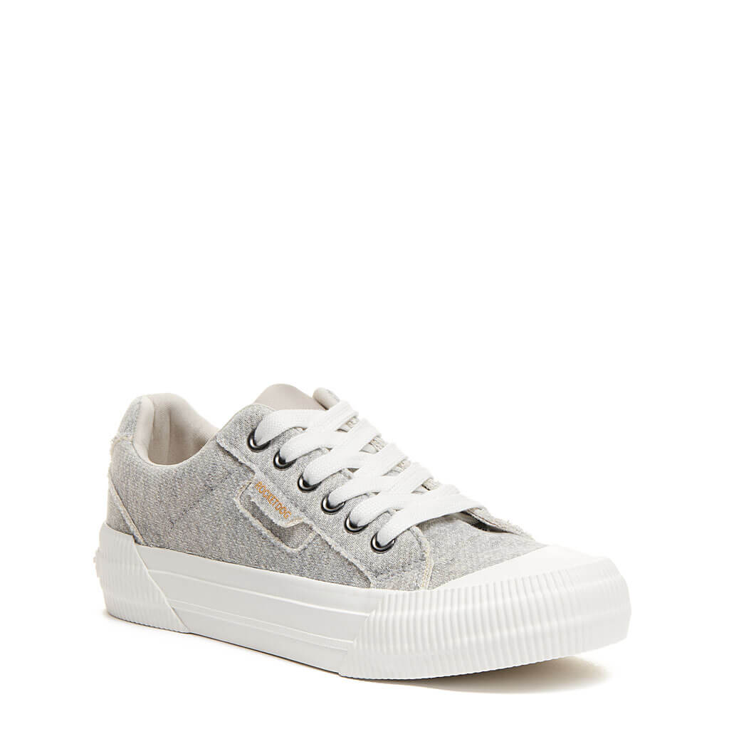 Women's grey sneaker, playful and comfortable – Rocket Dog Cheery