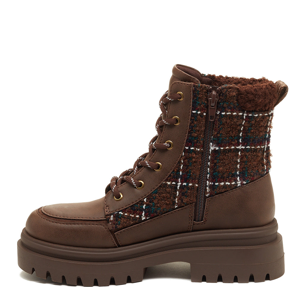 Rocket Dog Desmond women's brown boot, everyday slip-on