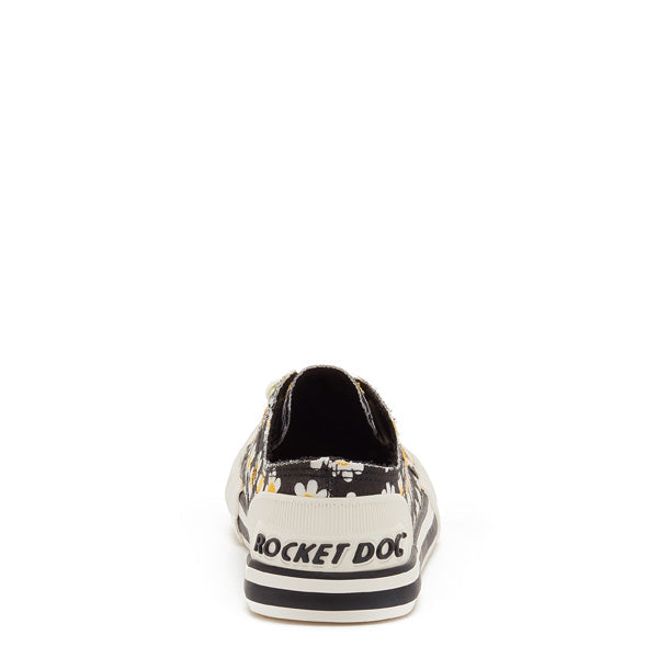 Daisy print sneaker with cushioned footbed, women's playful style – Rocket Dog Jazzin