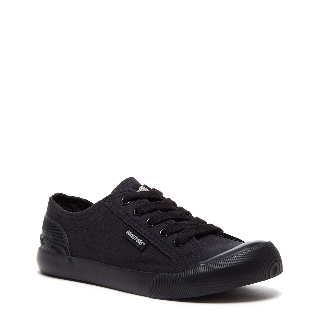Women's black vintage sneaker, playful and comfortable – Rocket Dog Jazzin