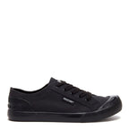 Rocket Dog Jazzin black vintage sneaker, women's playful shoe