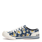 Rocket Dog Jazzin women's navy sneaker, playful slip-on