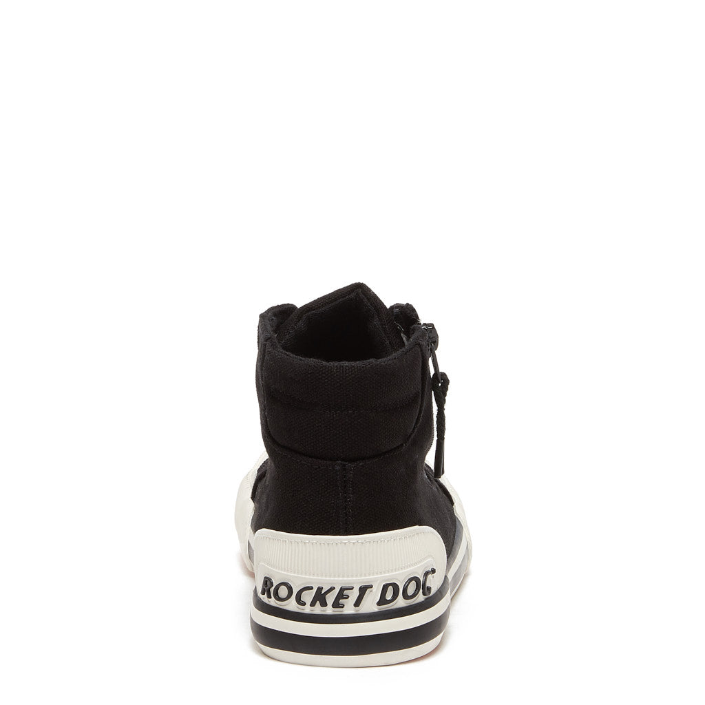 Rocket Dog® Women's Jazzin Black High Top Sneaker