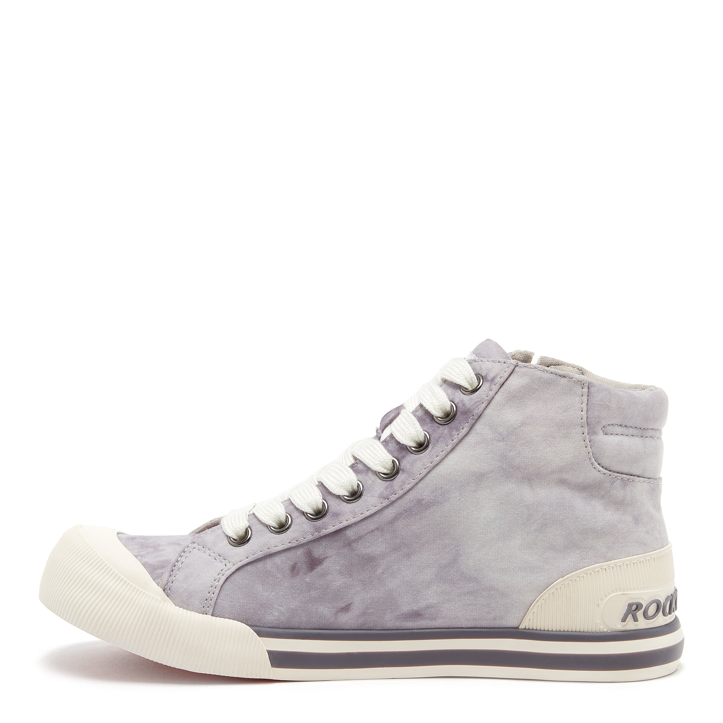 Jazzin Grey Tie Dye High Tops Rocket Dog Women's Sneakers