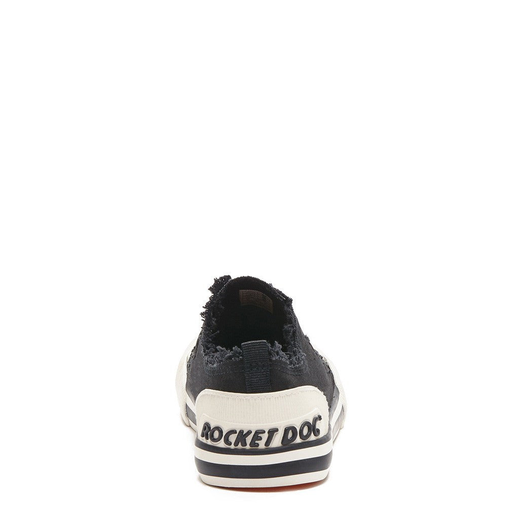 Joint Black Canvas Sneaker