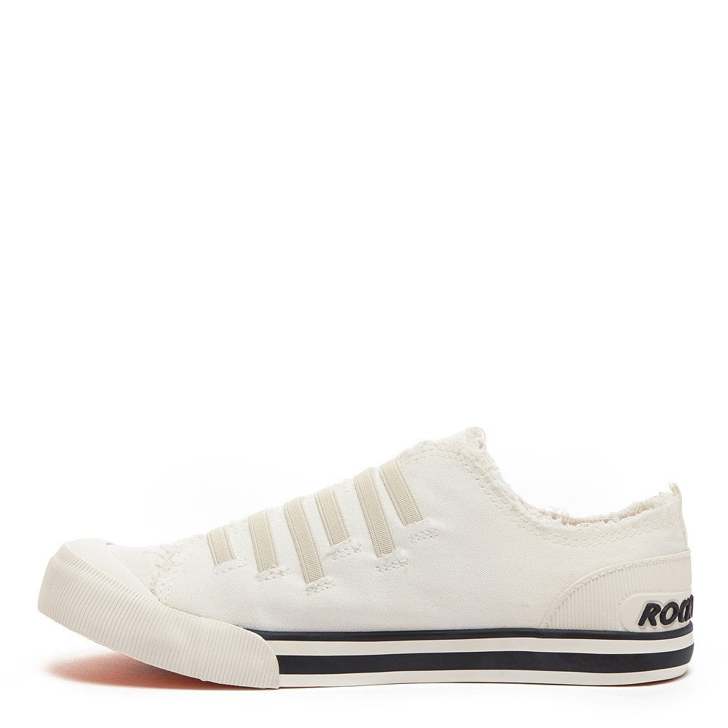 Canvas trainers - White - Ladies | H&M IN