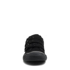 Black women's sneaker with Rocket Dog comfort, playful style