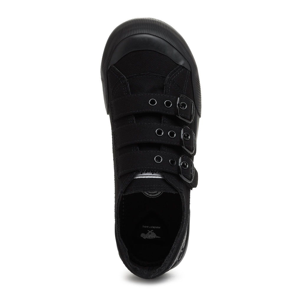 Rocket Dog Jolissa black sneaker, playful women's footwear