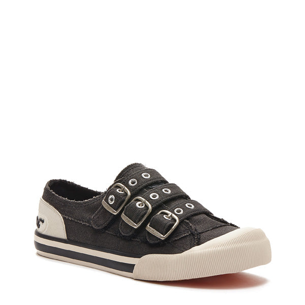 Women's black ranger sneaker, playful and comfortable – Rocket Dog Jolissa