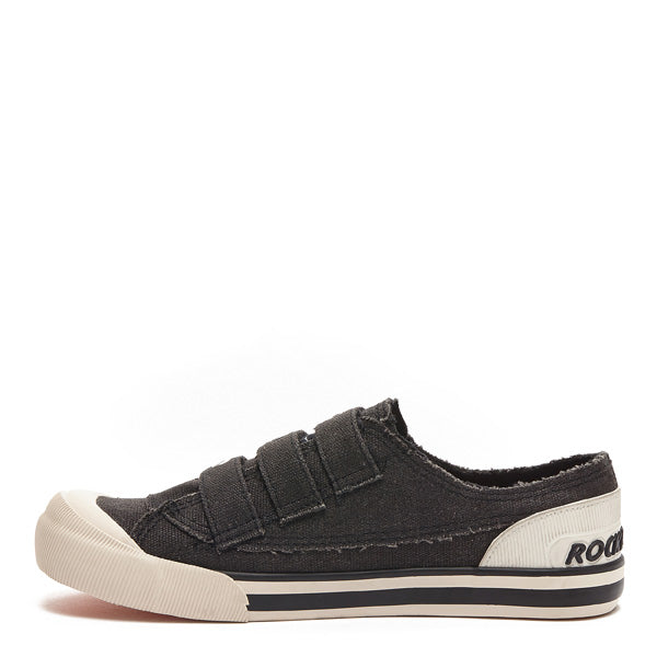 Rocket Dog Jolissa women's black ranger sneaker, playful slip-on